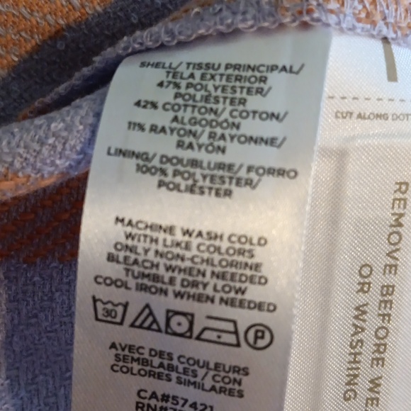 NWT Ann Taylor Gingham Print Dress - Picture 4 of 4